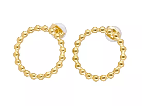 U1P10 KOLCZYKI STAL CHIRURGICZNA 1 PARA