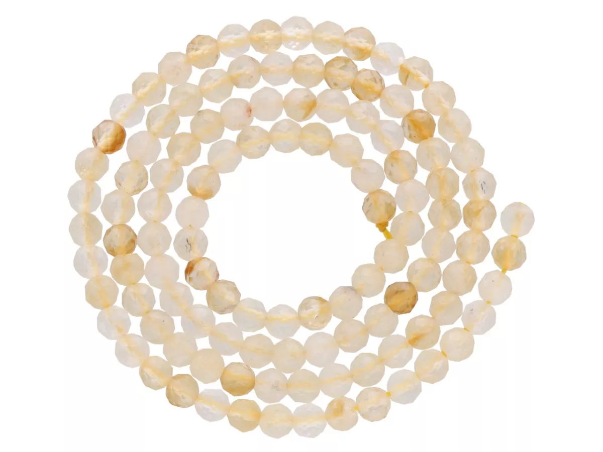 K7N82 CYTRYN KULE FASETOWANE 3,5 mm - 1 SZNUR