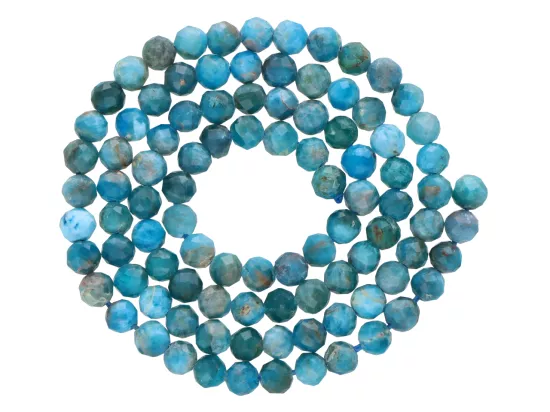 K7B35 APATYT KULE FASETOWANE 4 mm - 1 SZNUR