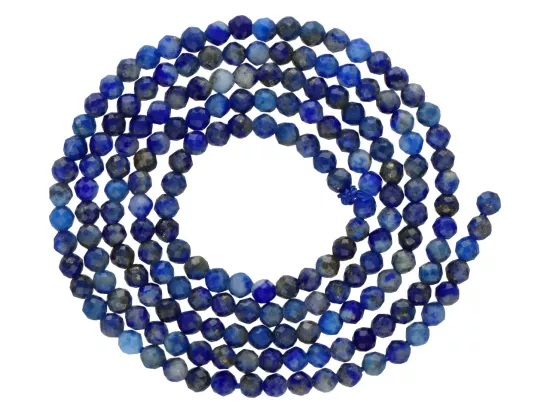K7A56 LAPIS LAZULI KULE FASETOWANE 2,5 mm - 1 SZNUR