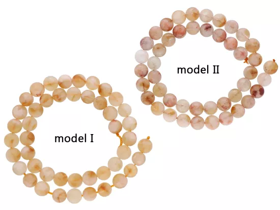 K7N08 CYTRYN MATOWY KULE 8,5 mm - 1 SZNUR