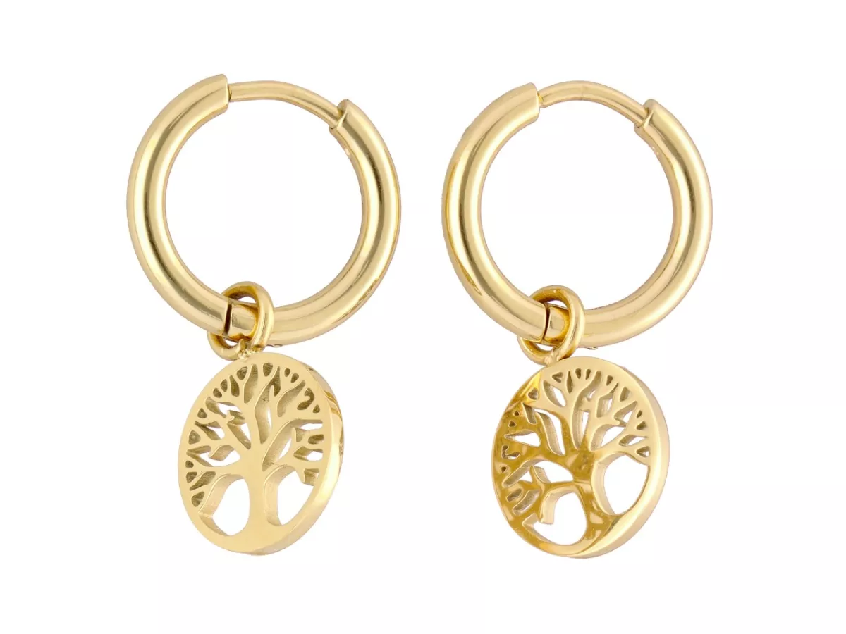 U1O67 KOLCZYKI STAL CHIRURGICZNA 1 PARA