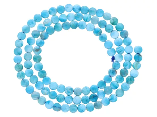 K7N34 AKWAMARYN DYSK FASETOWANY 4/2 mm - 1 SZNUR