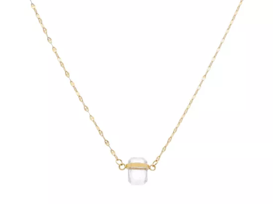 N3K38 NASZYJNIK KRYSZTAŁ GÓRSKI I STAL CHIRURGICZNA