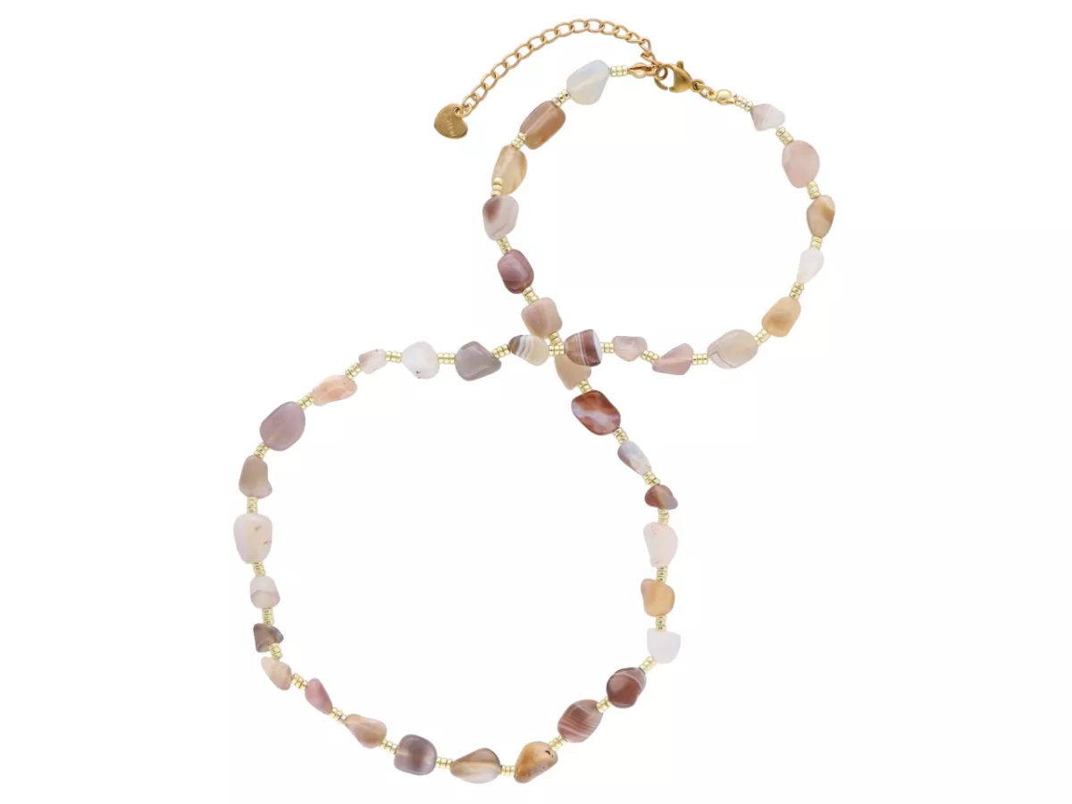 N3L75 NASZYJNIK AGAT BOTSWANA