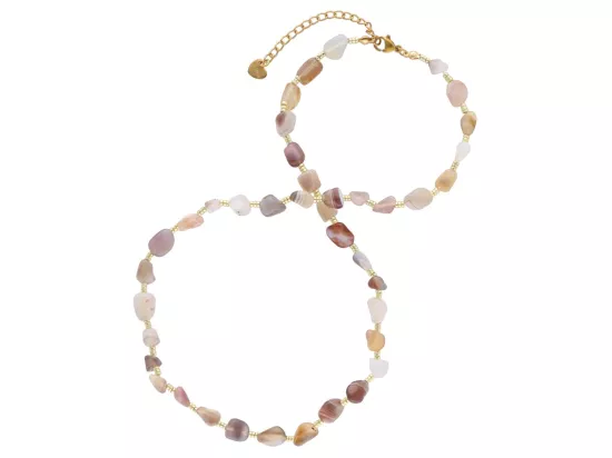 N3L75 NASZYJNIK AGAT BOTSWANA