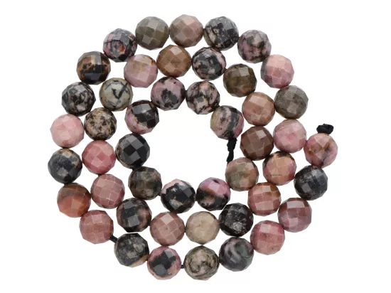 K7I18 RODONIT KULE FASETOWANE 8,5 mm - 1 SZNUR