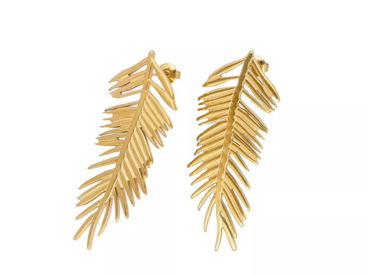 U1Z10 KOLCZYKI STAL CHIRURGICZNA 1 PARA