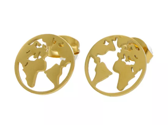 U1P06 KOLCZYKI STAL CHIRURGICZNA 1 PARA