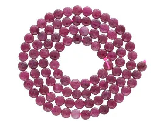 K7C85 RUBIN DYSK FASETOWANY 4 mm - 1 SZNUR