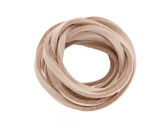 L3J11 RZEMIEŃ ZAMSZOWY 3/2 mm 1 metr