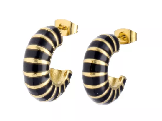 U1W85 KOLCZYKI STAL CHIRURGICZNA 1 PARA