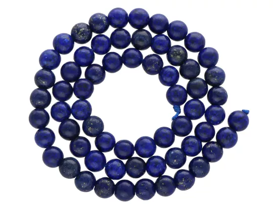 K7C08 LAPIS LAZULI KULE 6,5 mm - 1 SZNUR