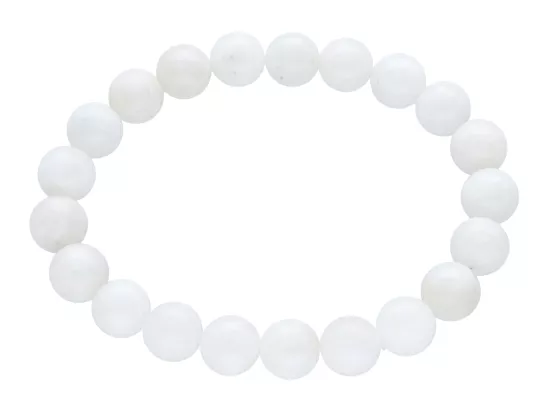 R4B60 BRANSOLETKA KAMIEŃ KSIĘŻYCOWY KULE 10 mm
