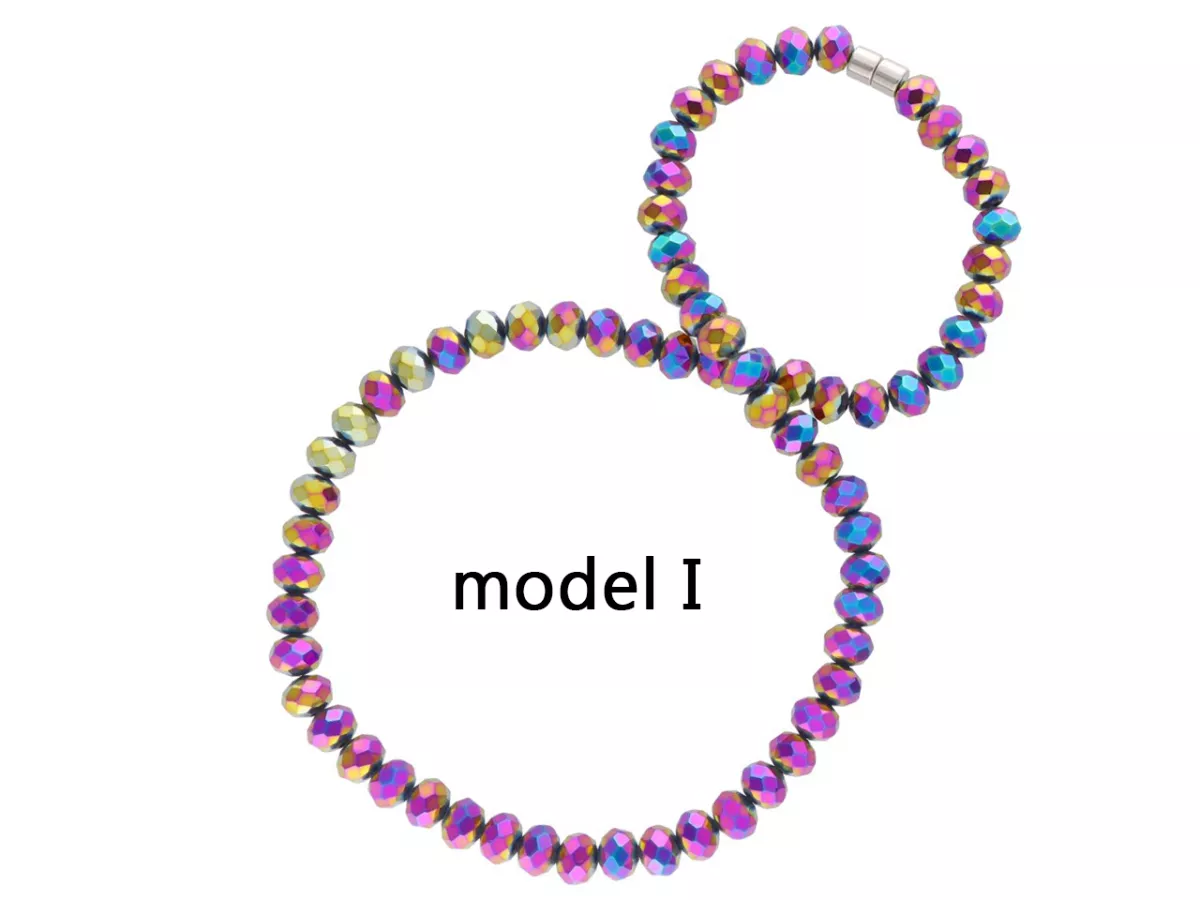 N3I43 NASZYJNIK KRYSZTAŁKI 8 mm