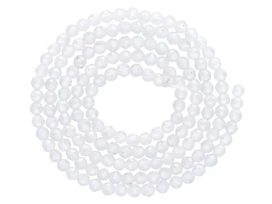 K6W71 CYRKONIA SZKLANA KULE FASETOWANE 2,5 mm - 1 SZNUR