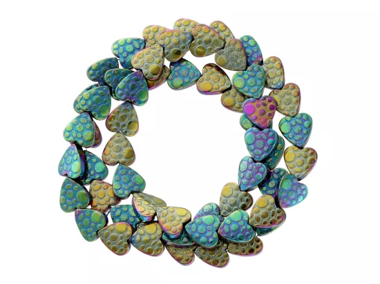 K6T06 HEMATYT SERDUSZKA 7.5/8 mm 1 SZNUR