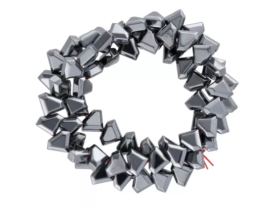 K7L72 HEMATYT ELEMENTY 8/6 mm 1 SZNUR