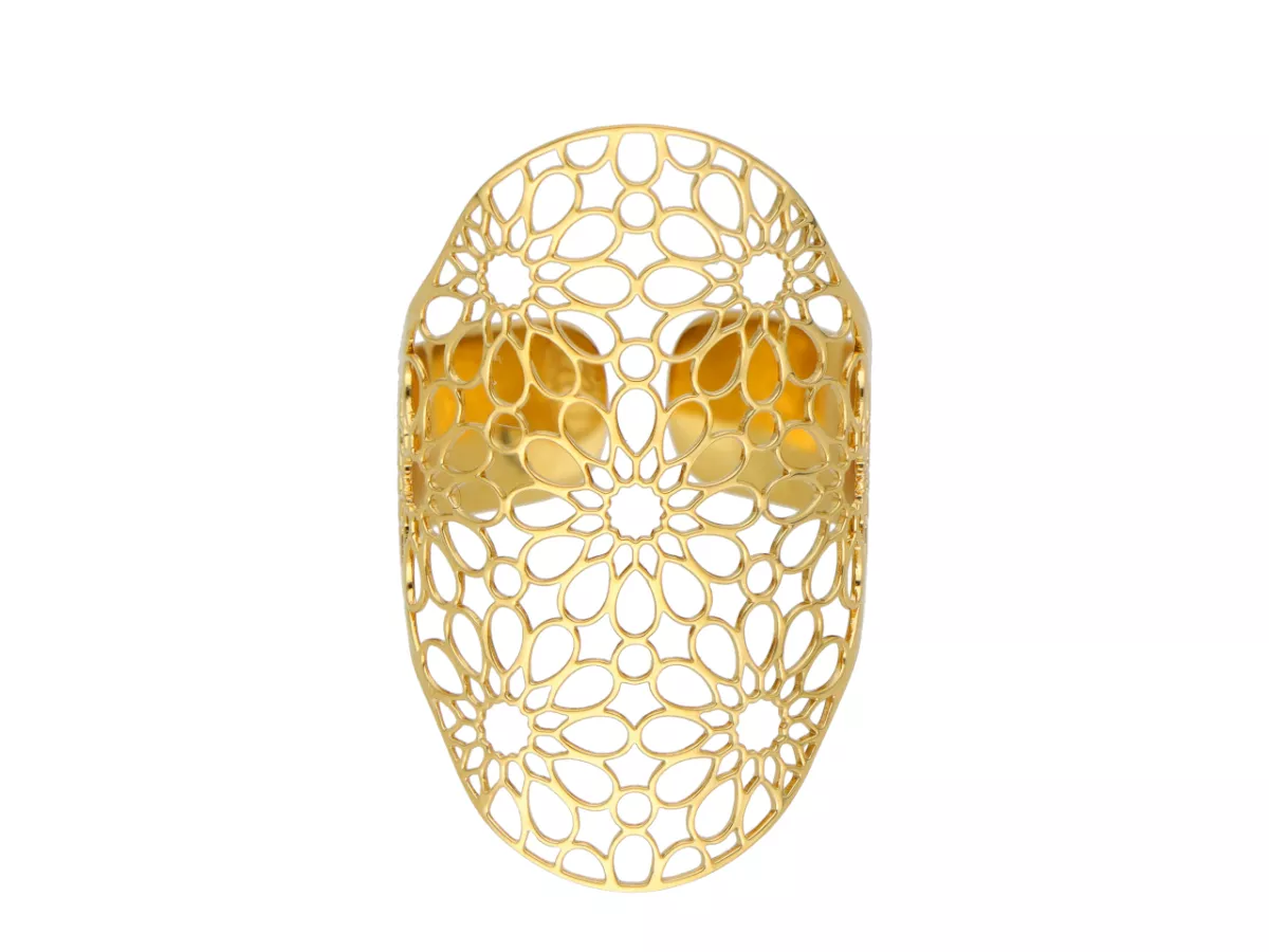 R3R88 PIERŚCIONEK ZE STALI CHIRURGICZNEJ - 1 SZTUKA