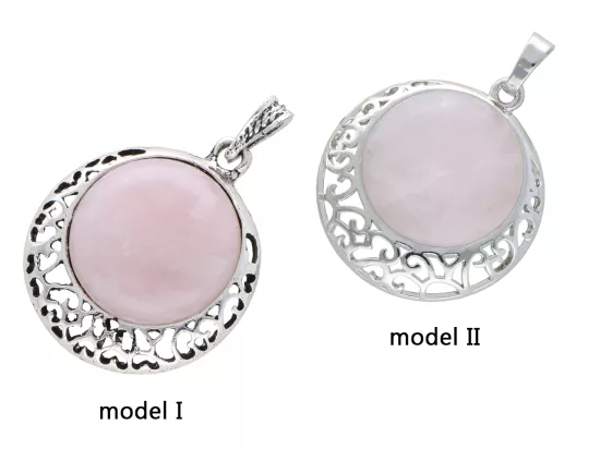 W2I45 WISIOR ZAWIESZKA KWARC RÓŻOWY