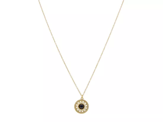 N3M17 NASZYJNIK ONYKS I STAL CHIRURGICZNA