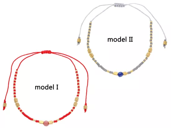 R4S93 BRANSOLETKA SHAMBALLA KRYSZTAŁKI HEMATYT JADEIT