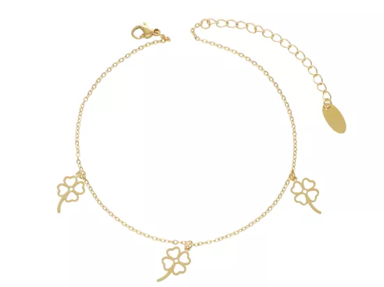 R4F10 BRANSOLETKA NA NOGĘ STAL CHIRURGICZNA