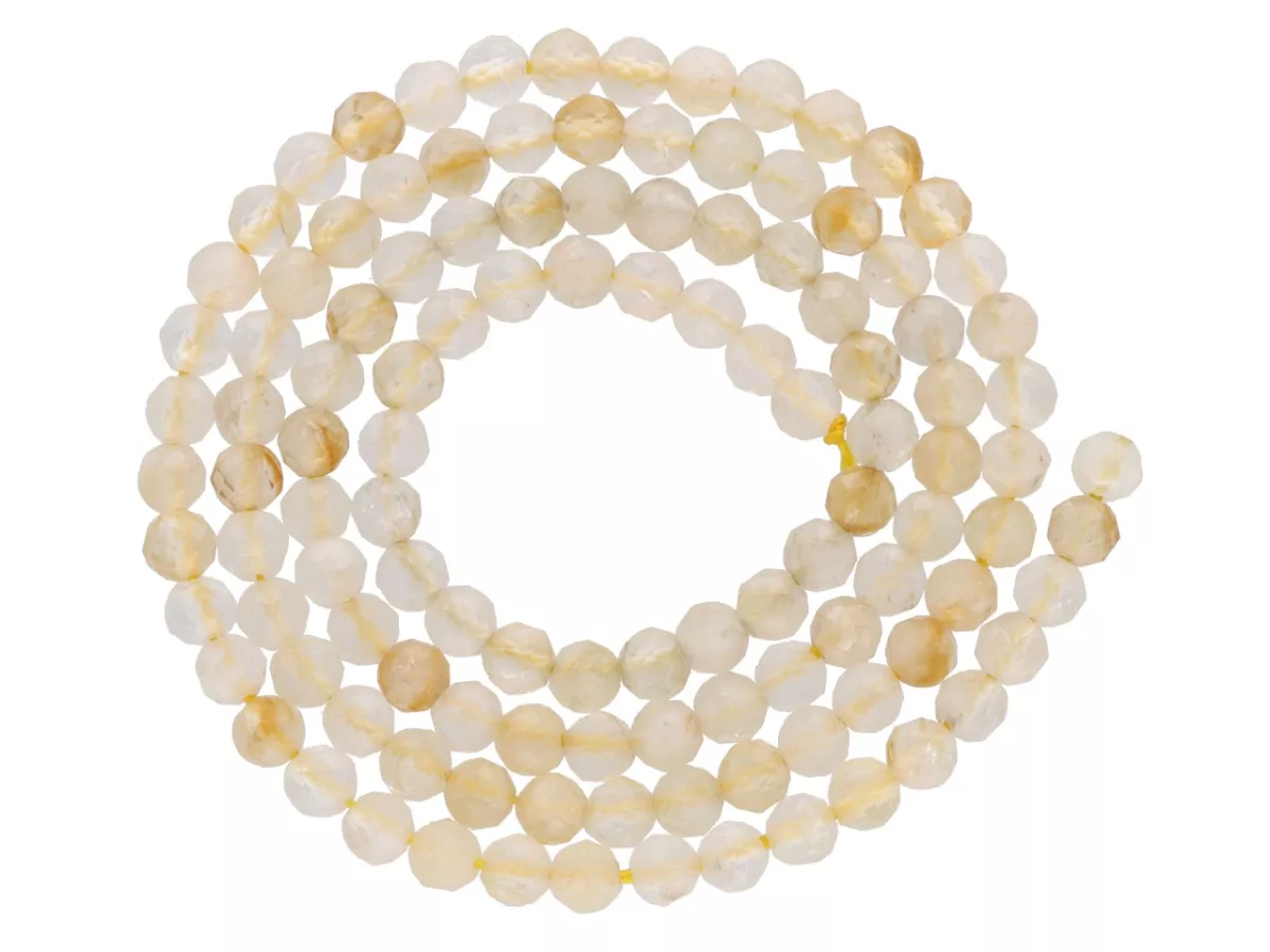 K7I73 CYTRYN KULE FASETOWANE 3,5 mm - 1 SZNUR