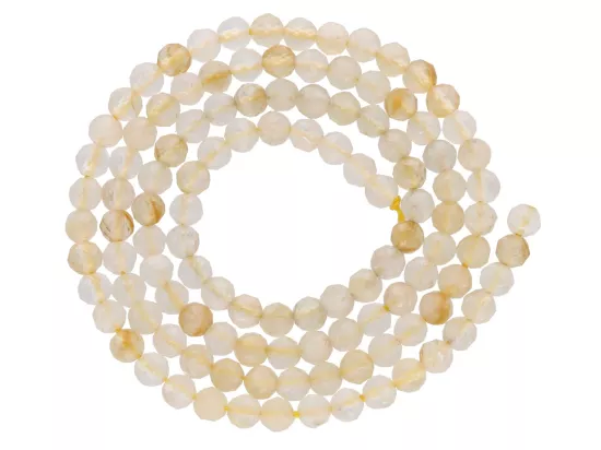 K7I73 CYTRYN KULE FASETOWANE 3,5 mm - 1 SZNUR