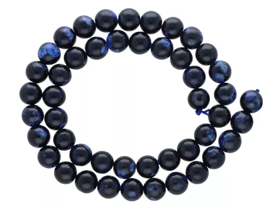 K7U36 JADEIT WIECZNY KAMIEŃ KULE 8,5 mm 1 SZNUR