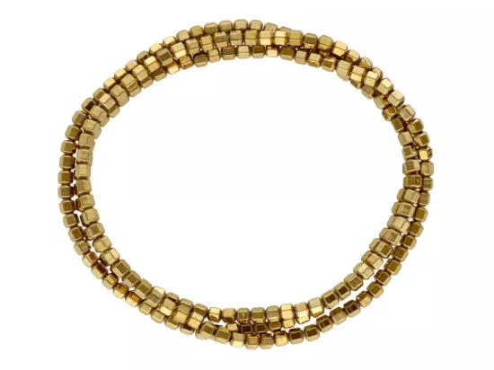 K6S85 HEMATYT SZEŚCIOKĄTY 2/2 mm - 1 SZNUR