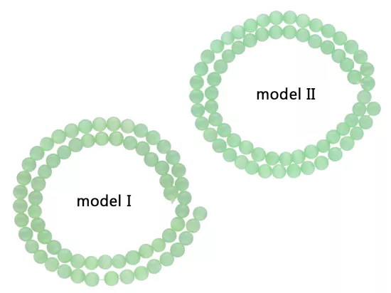 K7G76 KOCIE OKO KULE 6 mm - 1 SZNUR