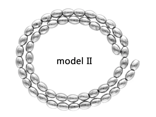 K6A71 HEMATYT ŁEZKI 5 mm - 1 SZNUR