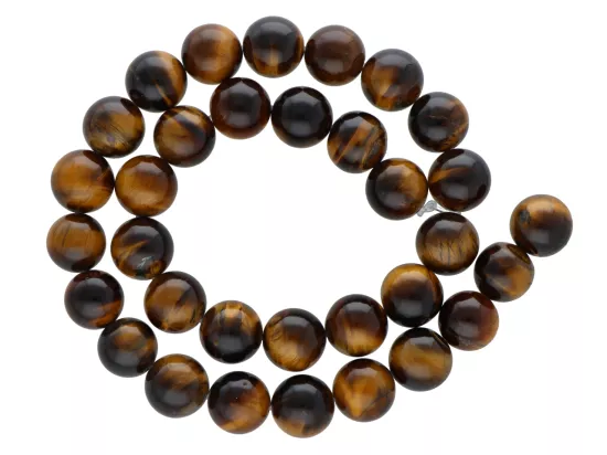 K5Z56 TYGRYSIE OKO LUX KULE 12 mm 1 SZNUR