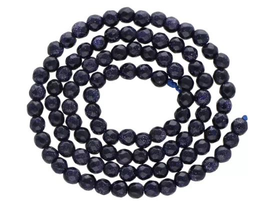 K6N78 NOC KAIRU KULE FASETOWANE 4 mm - 1 SZNUR