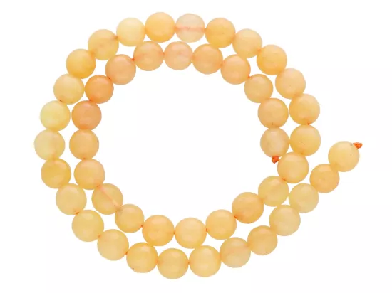 K6F14 JADEIT KULE FASETOWANE 8,5 mm 1 SZNUR