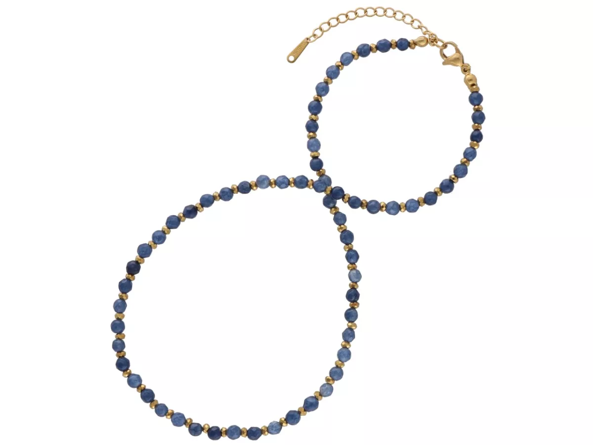 N3P09 NASZYJNIK AGAT I HEMATYT