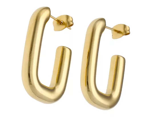 U1W96 KOLCZYKI STAL CHIRURGICZNA 1 PARA