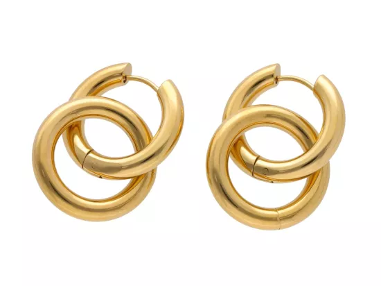 U1X89 KOLCZYKI STAL CHIRURGICZNA 1 PARA