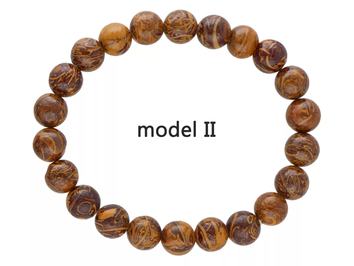 R3G59 BRANSOLETKA JASPIS KALAHARI KULE 8,5 mm