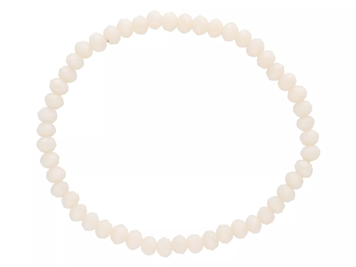 R2A00 BRANSOLETKA KRYSZTAŁKI 4,5mm NA GUMCE