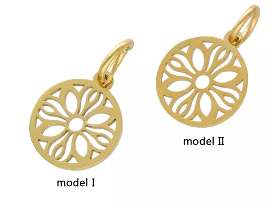 P5N91 ZAWIESZKA OZDOBNA ZE STALI CHIRURGICZNEJ - 1 SZTUKA