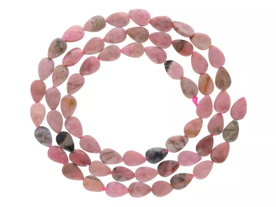 K7P88 RODOCHROZYT ŁEZKA FASETOWANA 4/6 mm - 1 SZNUR