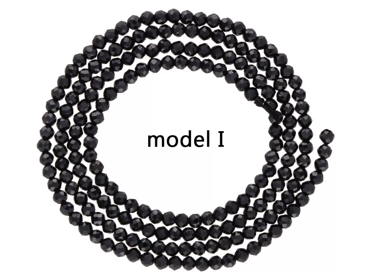 K7A66 SPINEL KULE FASETOWANE 2 mm - 1 SZNUR