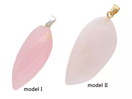 W1S00 WISIOR ZAWIESZKA KWARC RÓŻOWY