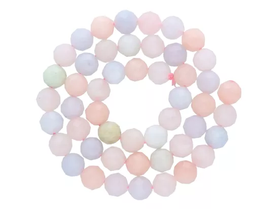 K7I16 MORGANIT KULE FASETOWANE 8 mm - 1 SZNUR