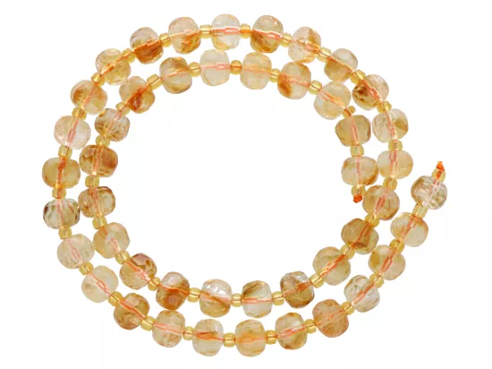 K7M65 CYTRYN LUX OPONKI FASETOWANE 8/6 mm - 1 SZNUR