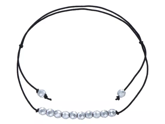 R3O09 BRANSOLETKA SHAMBALLA Z HEMATYTEM