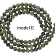 K7N42 TURMALIN ZIELONY KULE FASETOWANE 4,5 mm - 1 SZNUR