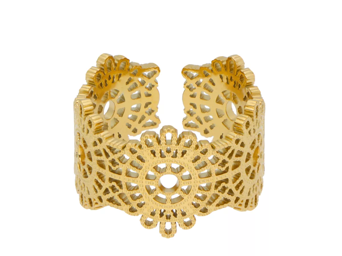 R3H27 PIERŚCIONEK ZE STALI CHIRURGICZNEJ - 1 SZTUKA